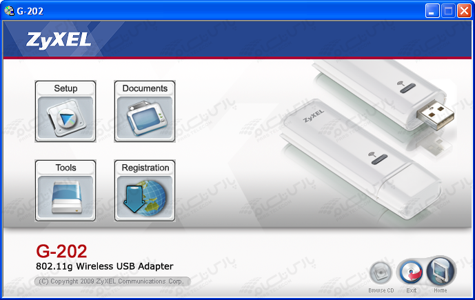 راهنمای تنظیمات ZyXEL G-202 WIRELESSADAPTER UTILITY